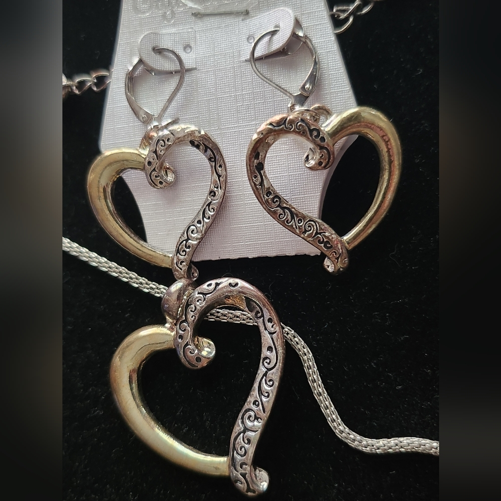 Crystal Avenue Set Silver/Gold Ton